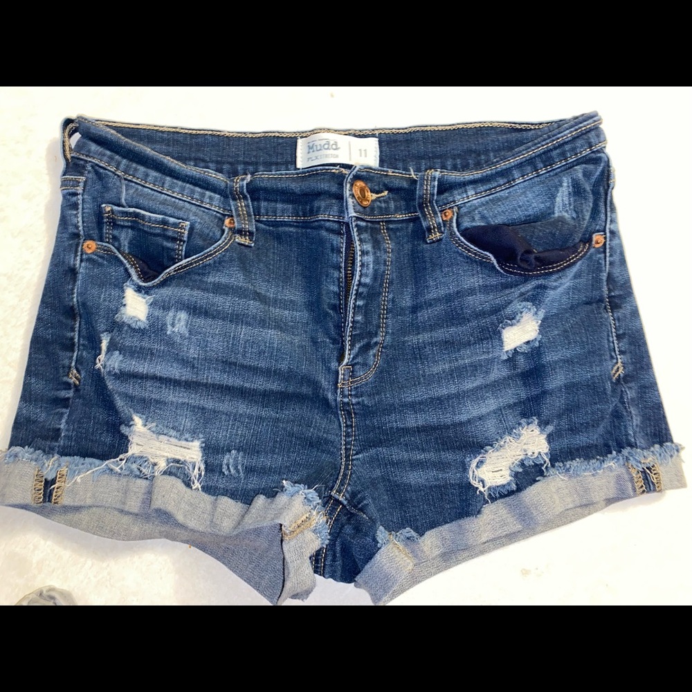 Mudd distressed shorts